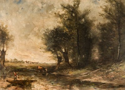 Landschaft von Jean Baptiste Camille Corot